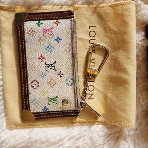 Louis vuitton multicolor key pouch